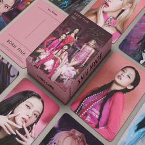 Blackpink Born Pink postcard collection card lomo Card lisa